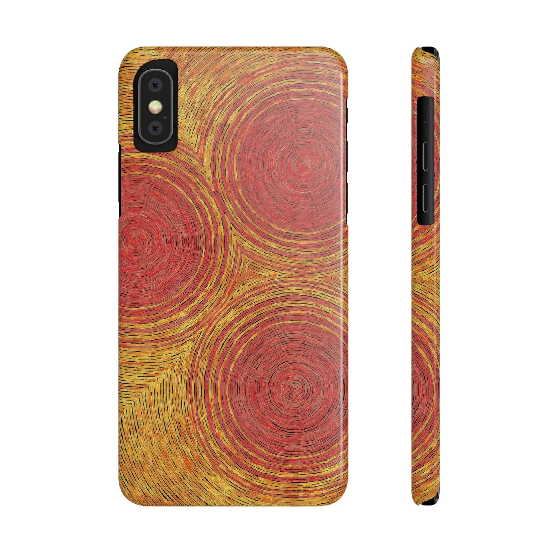 Fingerprints of the Sun Glossy Phone Case Printify