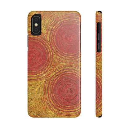 Fingerprints of the Sun Glossy Phone Case Printify