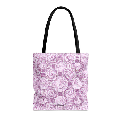 Bougainvillea Circles Tote Bag Printify