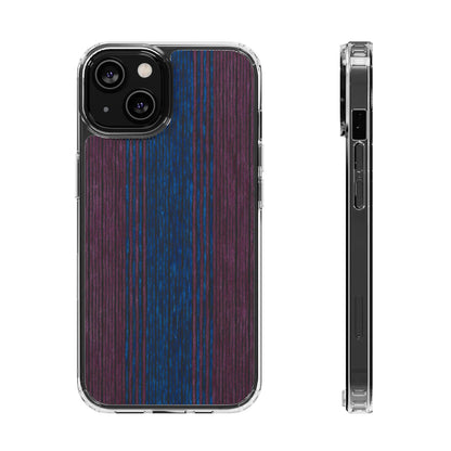 Faded Clear Phone Case Printify