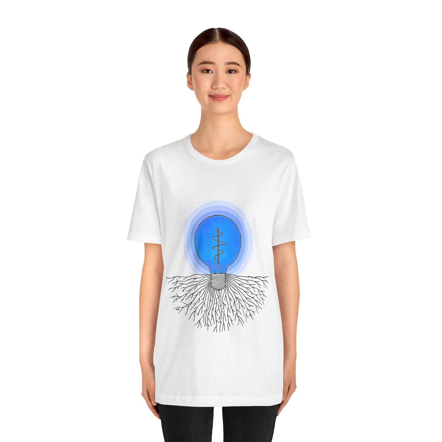 Incandescent Genesis Blue Jersey Short Sleeve Tee