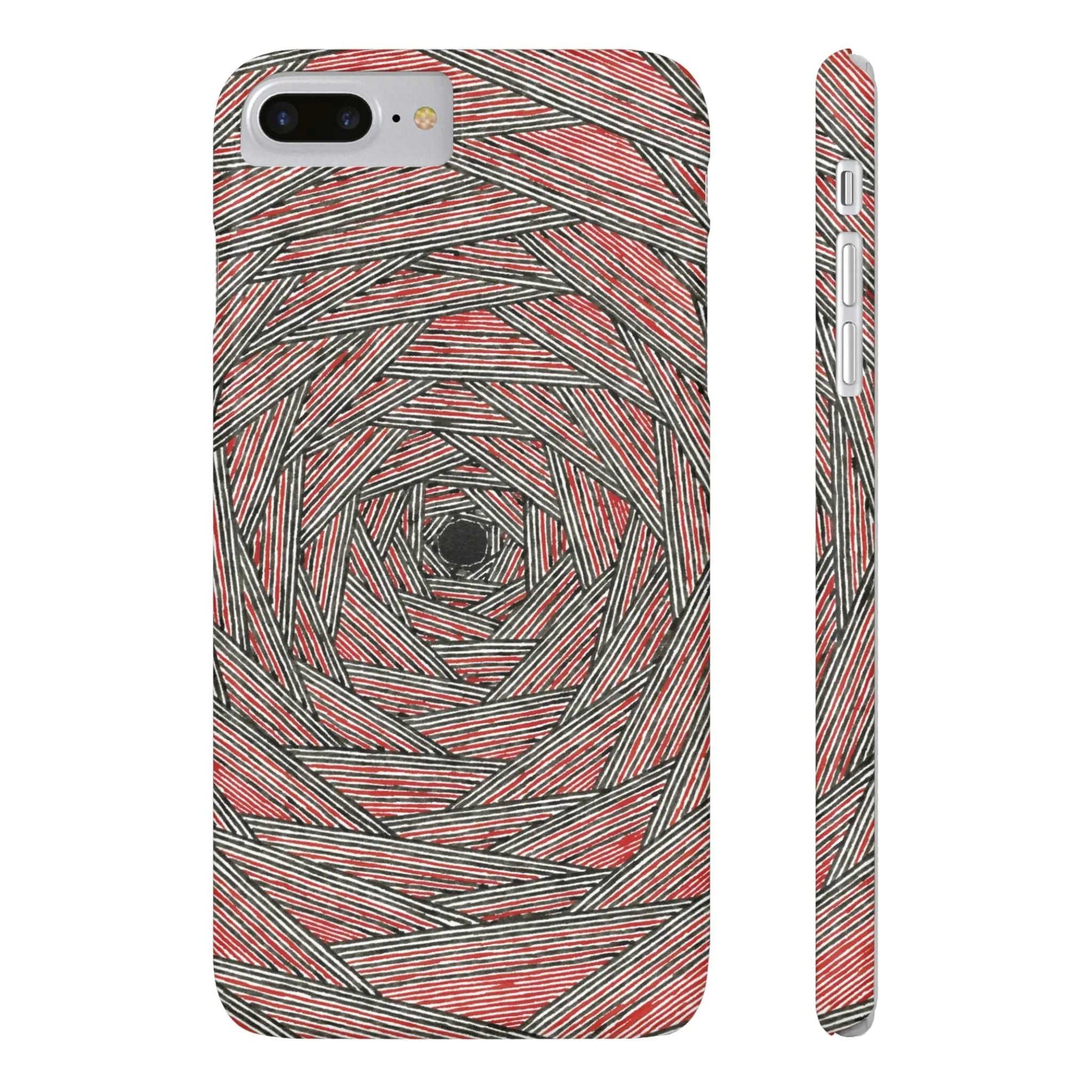 Aperature Glossy Phone Case Printify