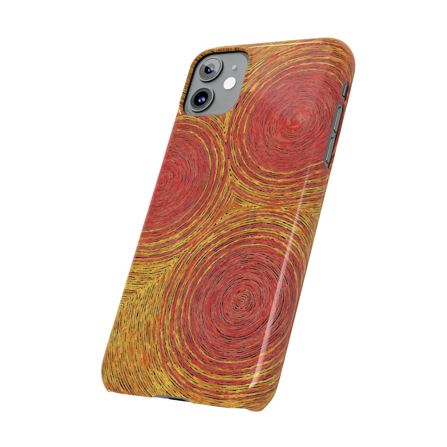 Fingerprints of the Sun Glossy Phone Case Printify