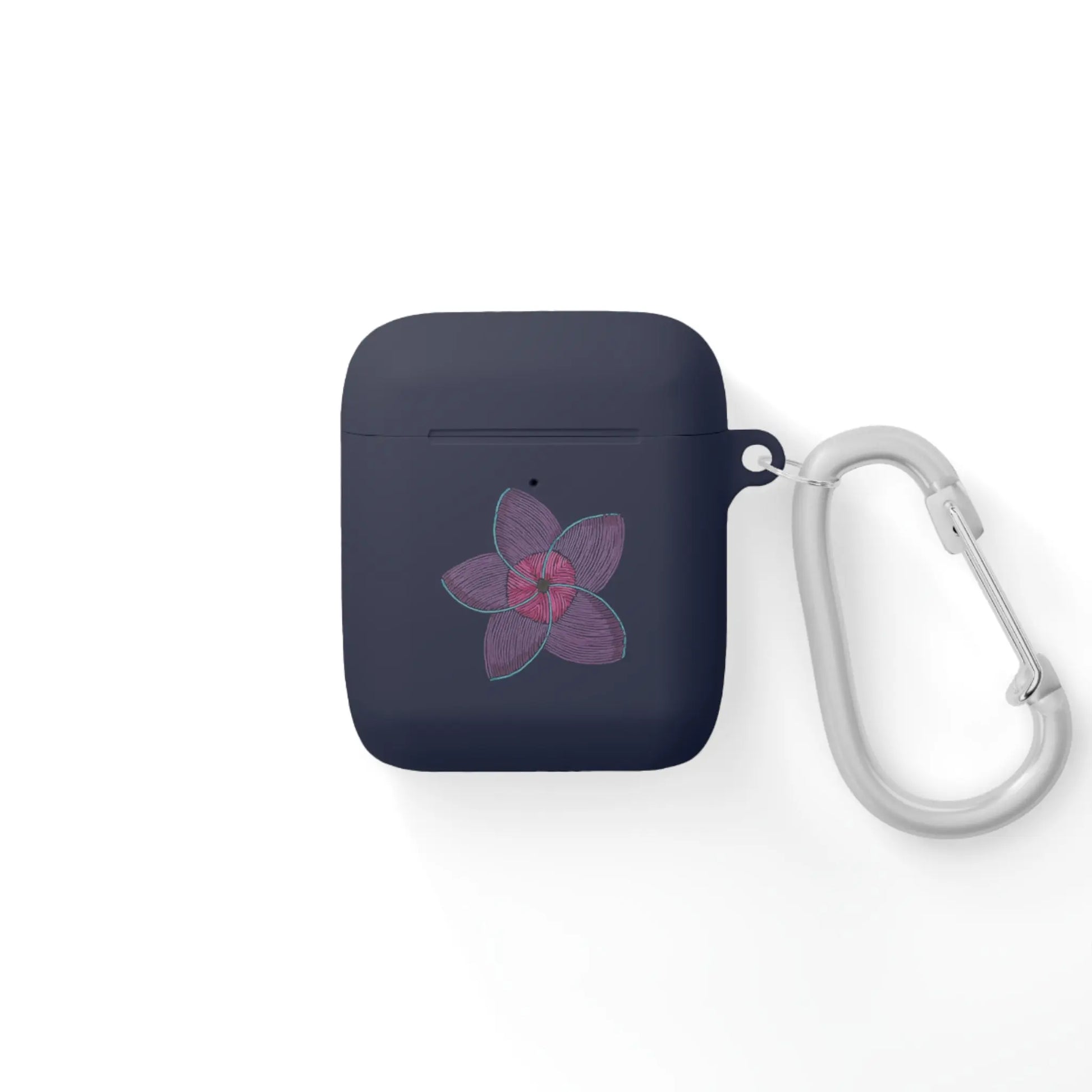 Purple Plumeria AirPods and AirPods Pro Case Cover Printify