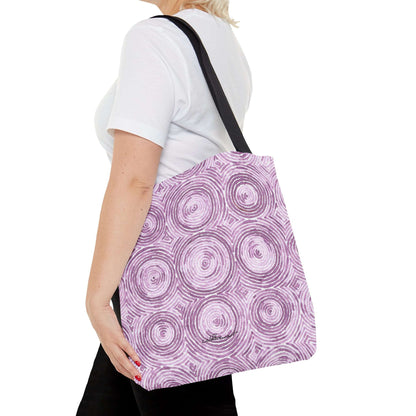 Bougainvillea Circles Tote Bag Printify