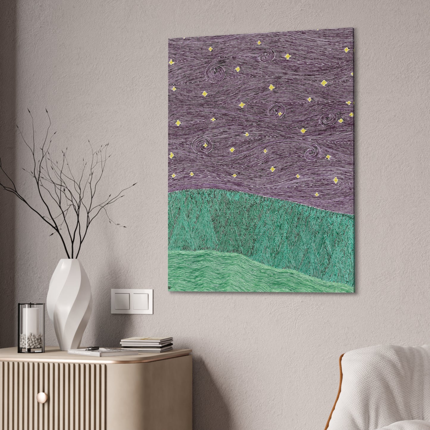 Starry Skies Canvas Print