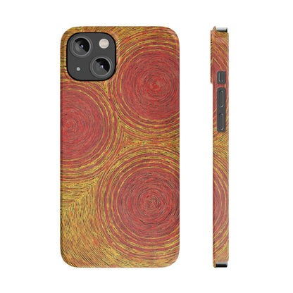 Fingerprints of the Sun Glossy Phone Case Printify