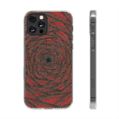 Aperature Clear Phone Case Printify