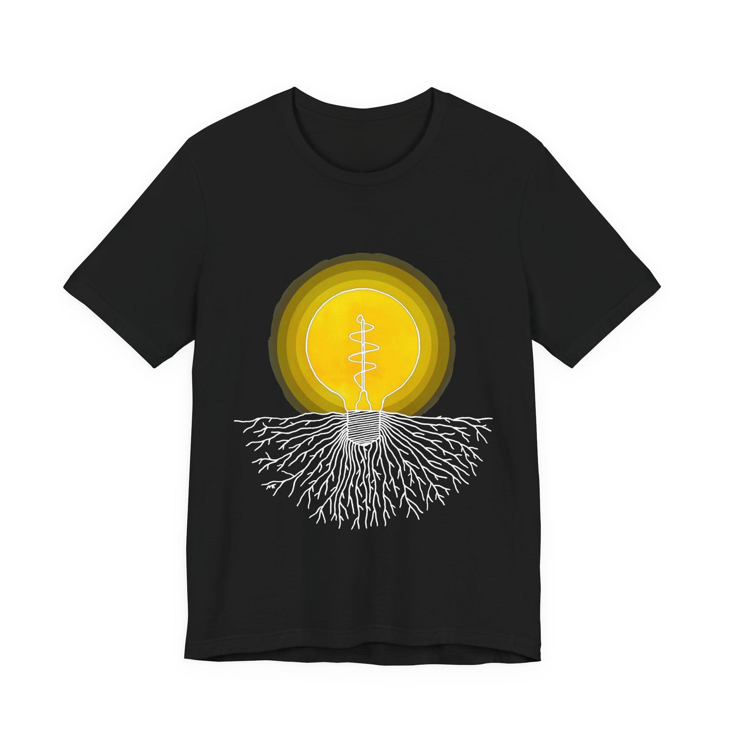 Incandescent Genesis Yellow Classic Jersey Short Sleeve Tee