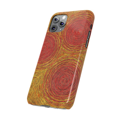 Fingerprints of the Sun Glossy Phone Case Printify