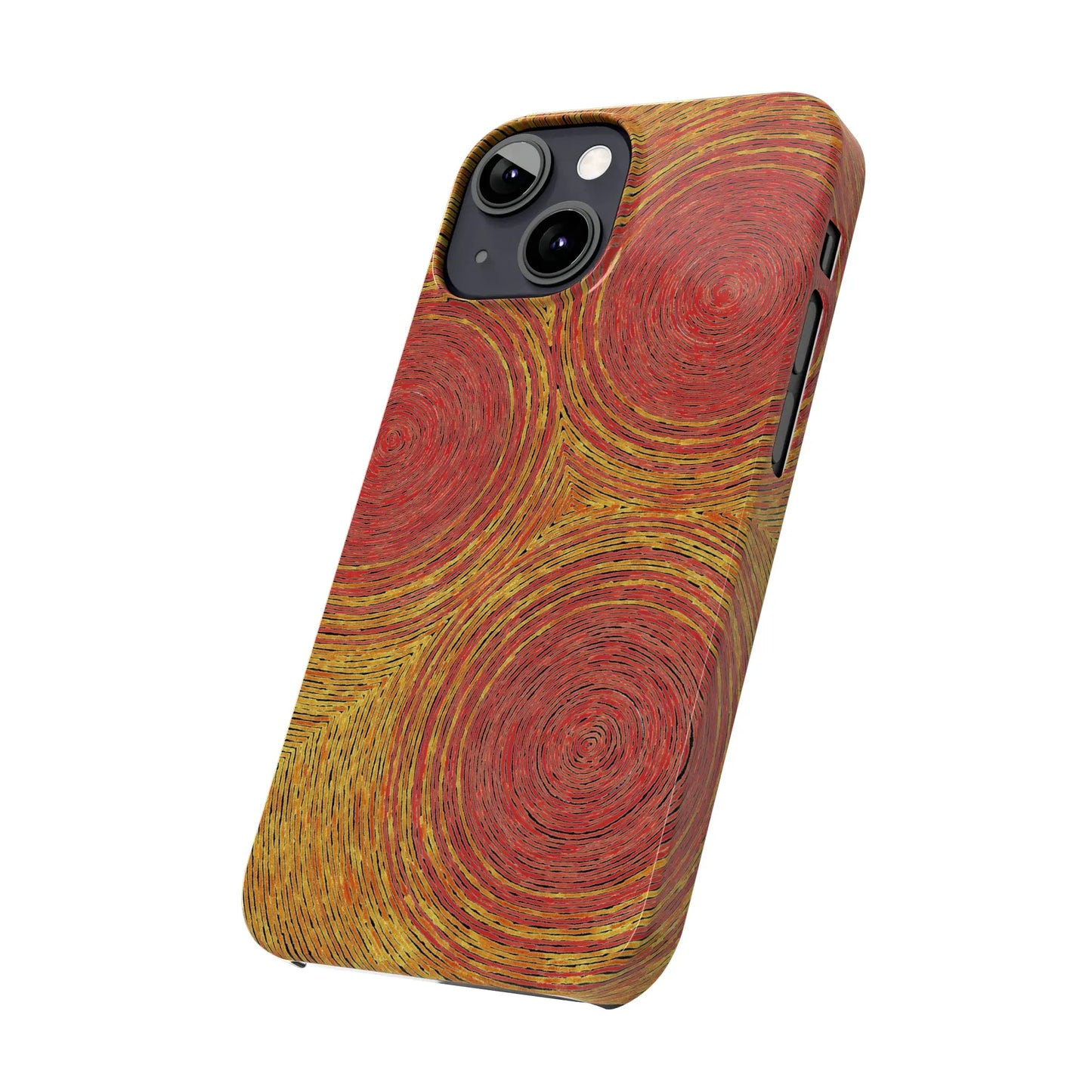 Fingerprints of the Sun Glossy Phone Case Printify