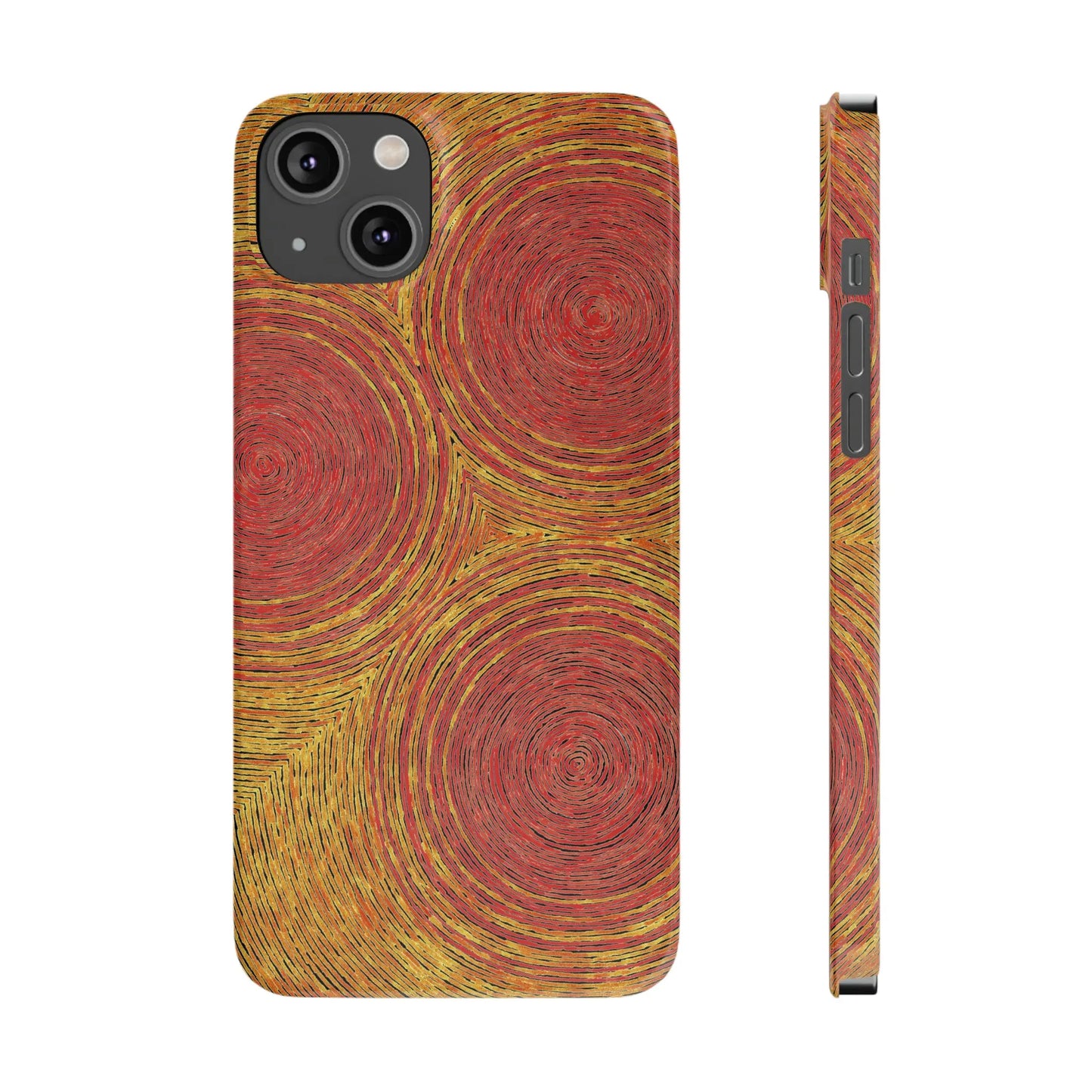 Fingerprints of the Sun Glossy Phone Case Printify