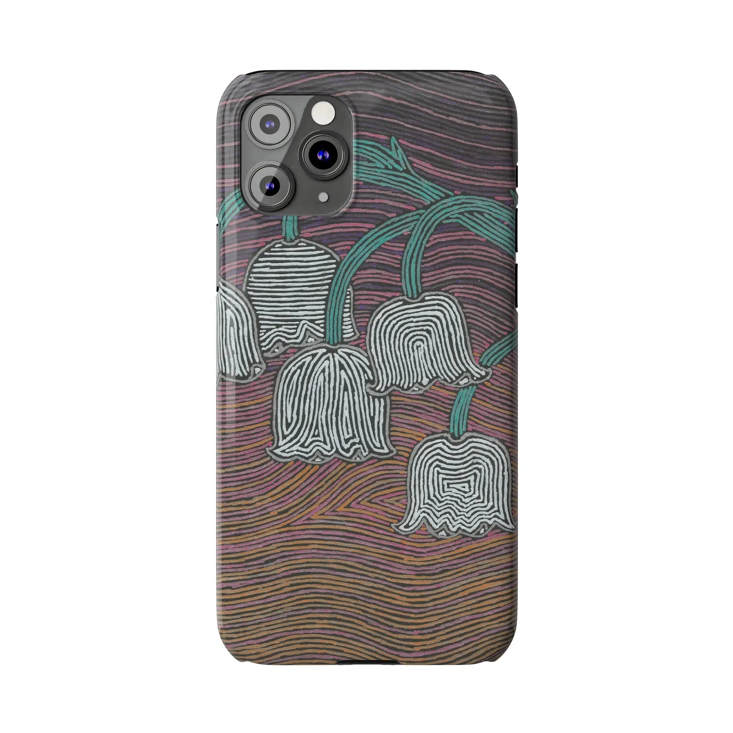 Lily of the Valley Glossy Phone Case Printify