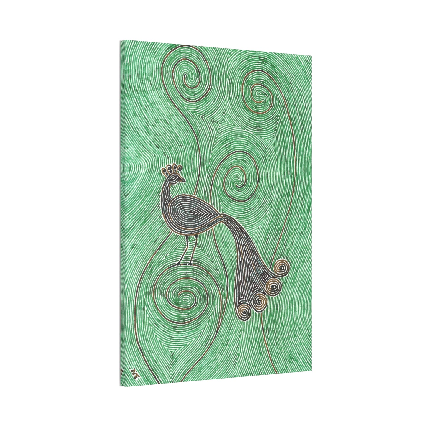 Peacock Canvas Print