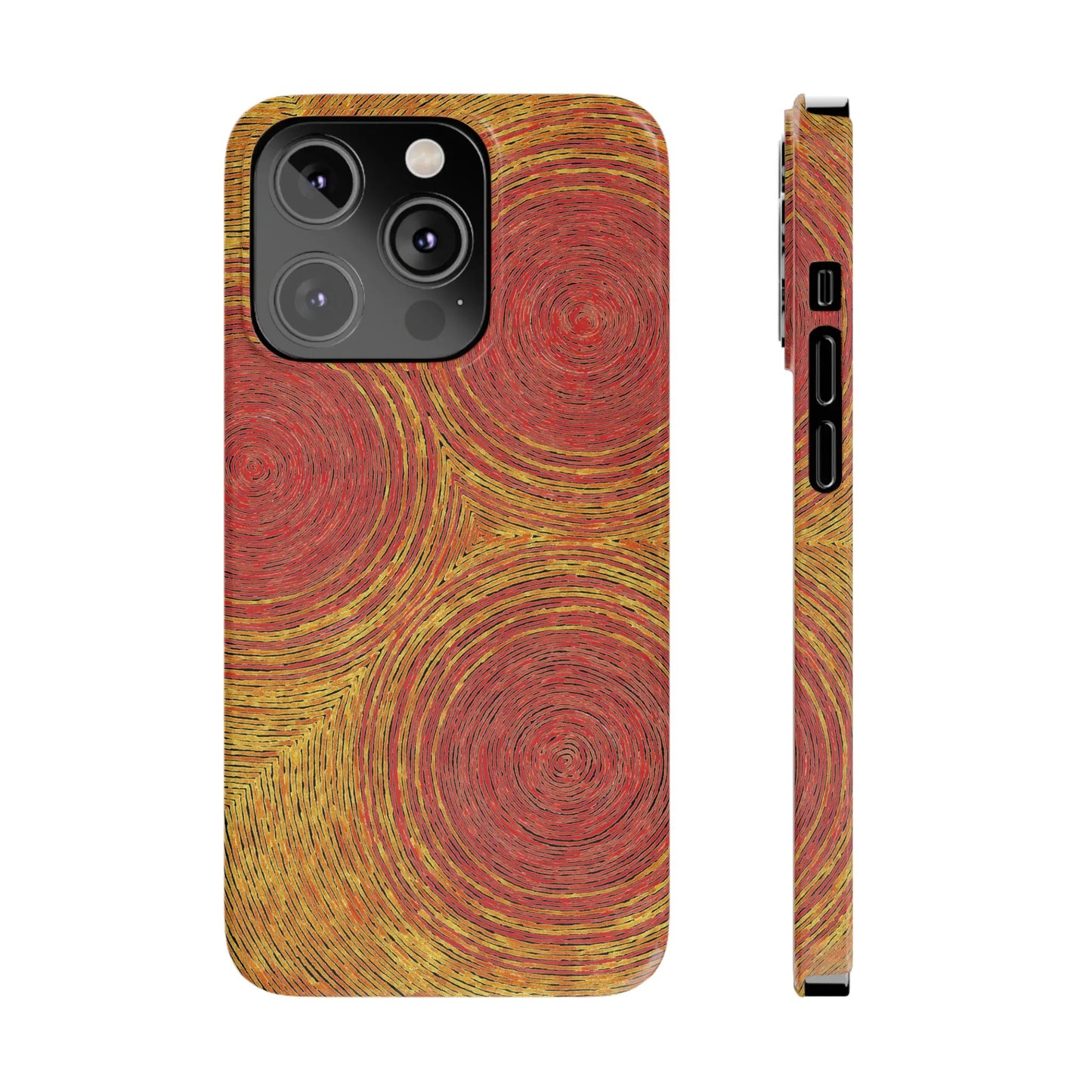 Fingerprints of the Sun Glossy Phone Case Printify