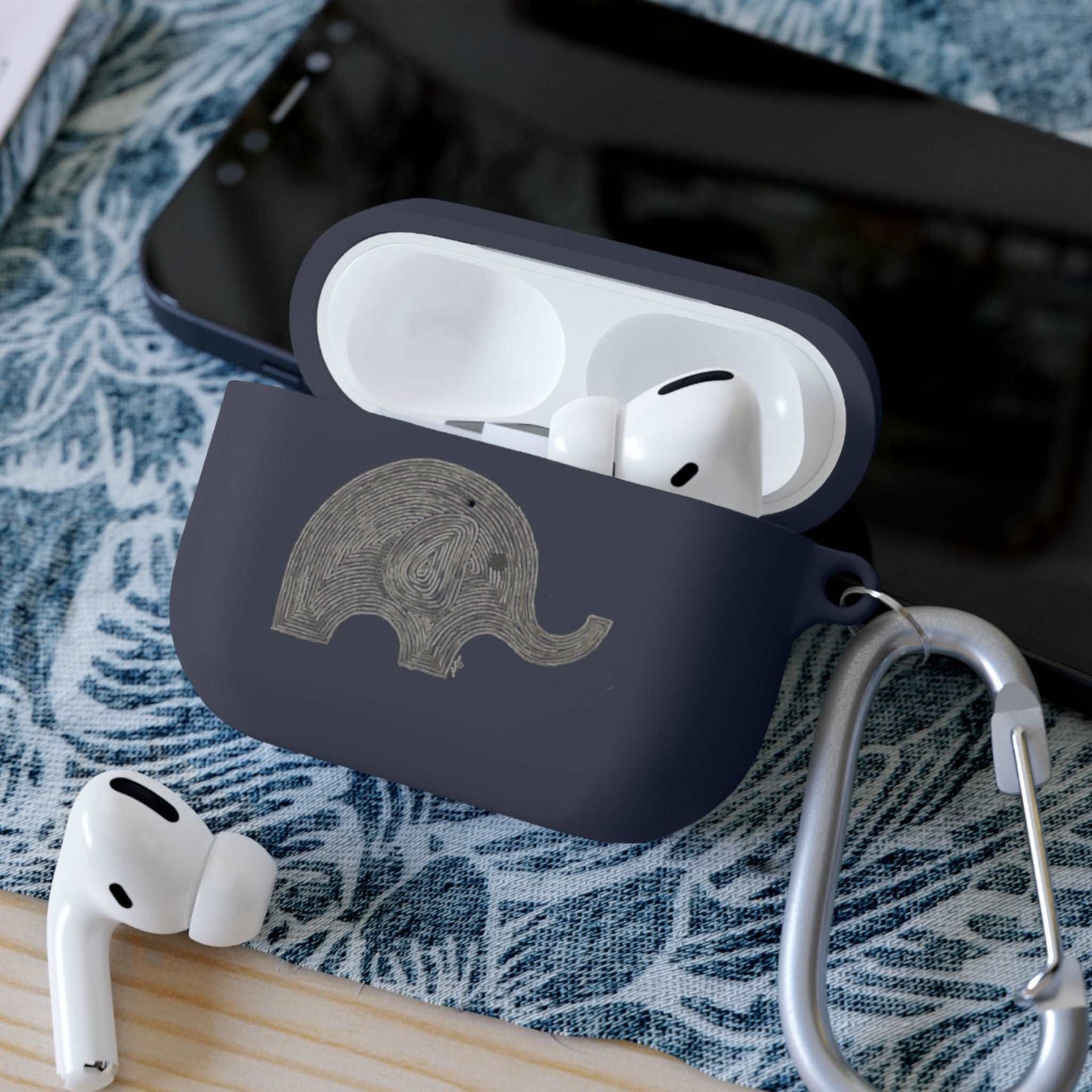 Elephant AirPods and AirPods Pro Case Cover Printify