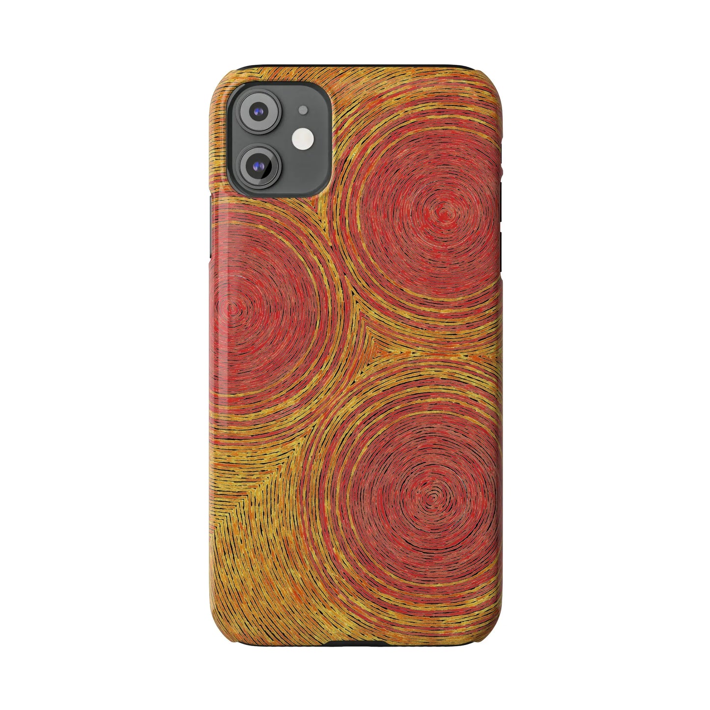 Fingerprints of the Sun Glossy Phone Case Printify