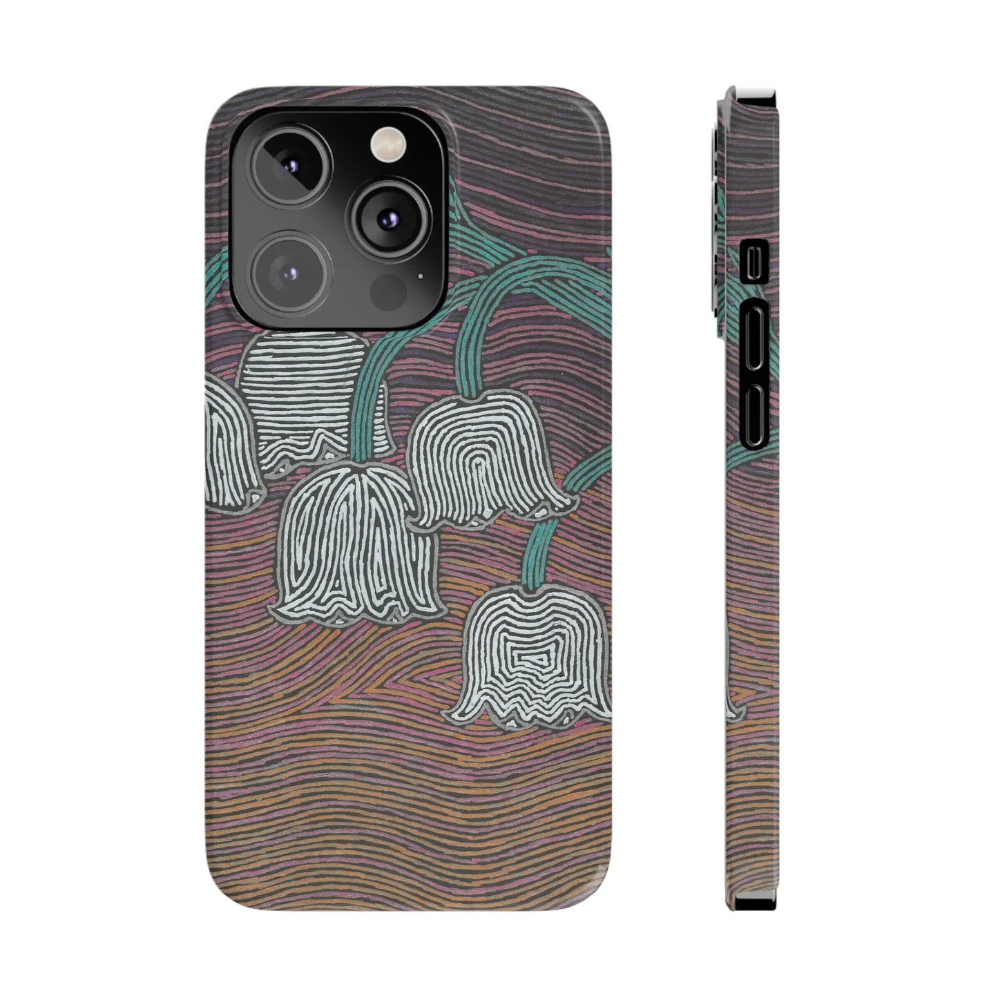 Lily of the Valley Glossy Phone Case Printify