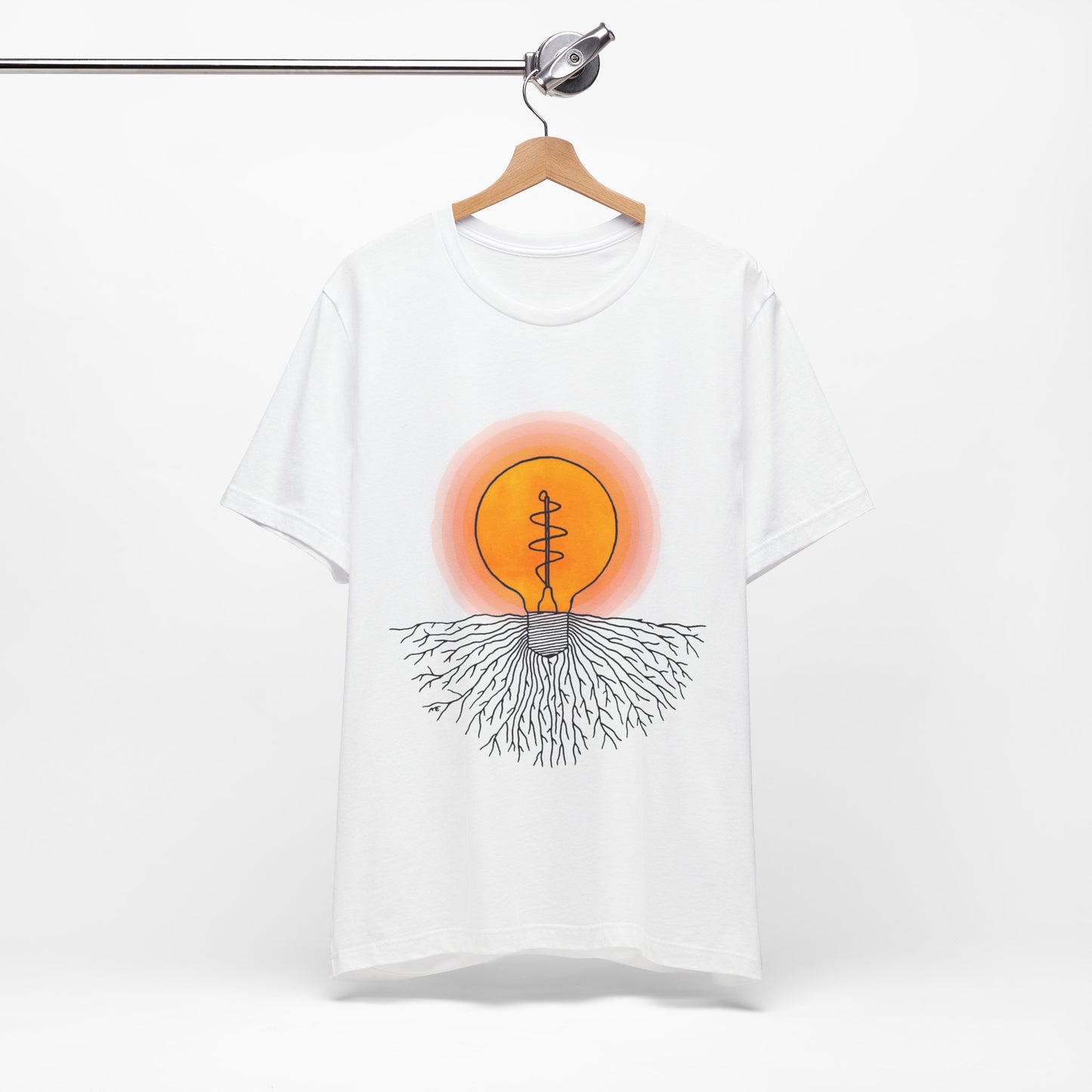 Incandescent Genesis Orange Classic Jersey Short Sleeve Tee