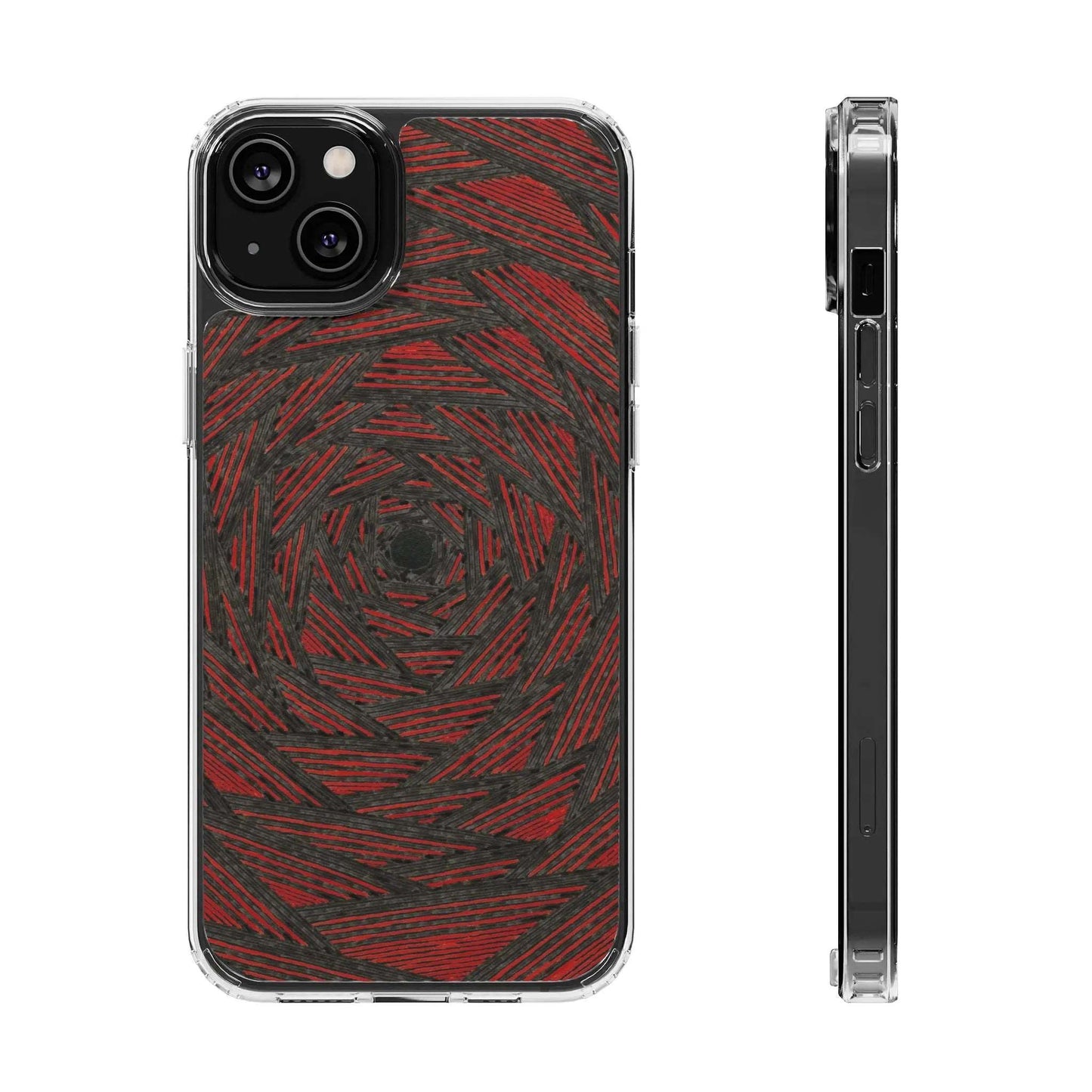 Aperature Clear Phone Case Printify