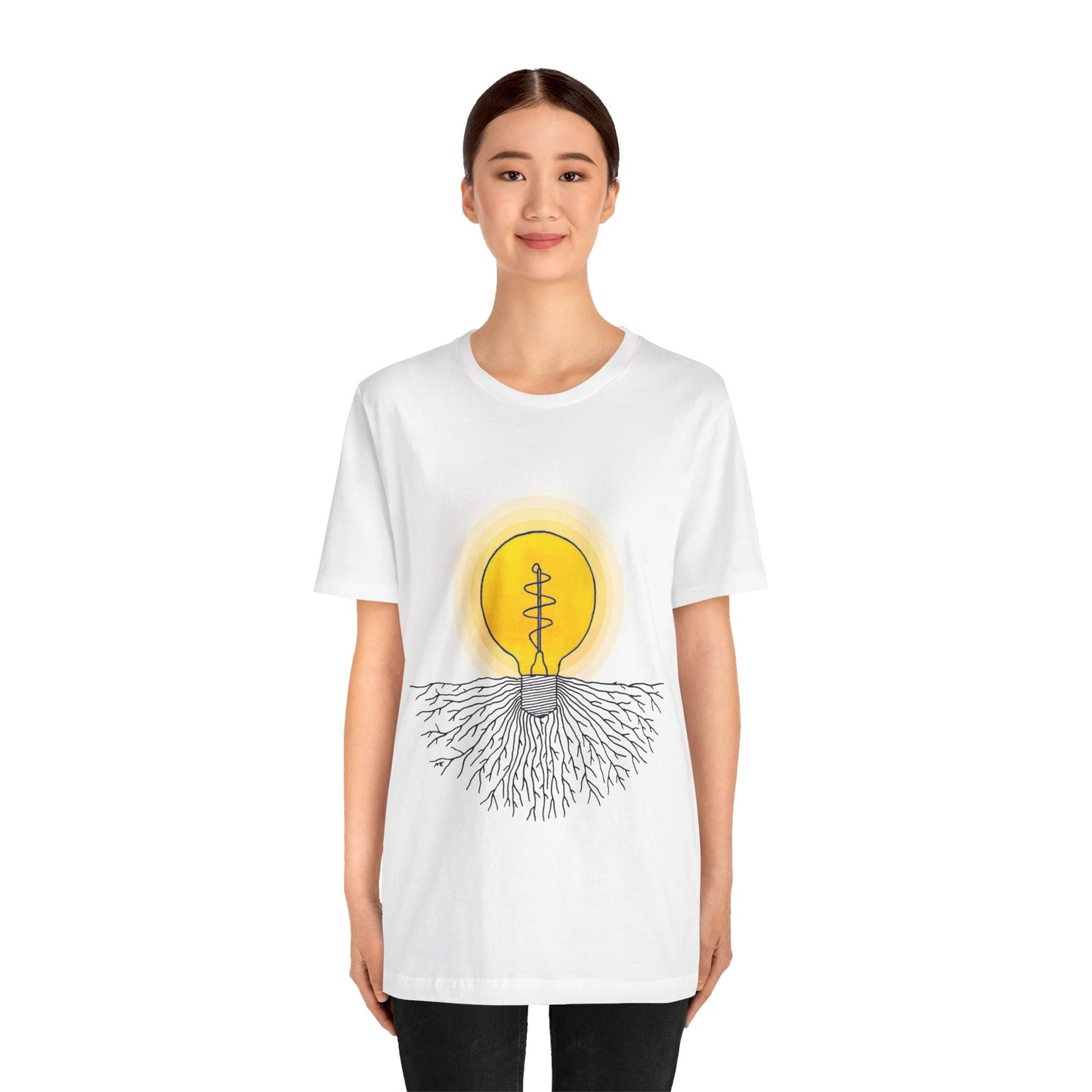 Incandescent Genesis Yellow Classic Jersey Short Sleeve Tee