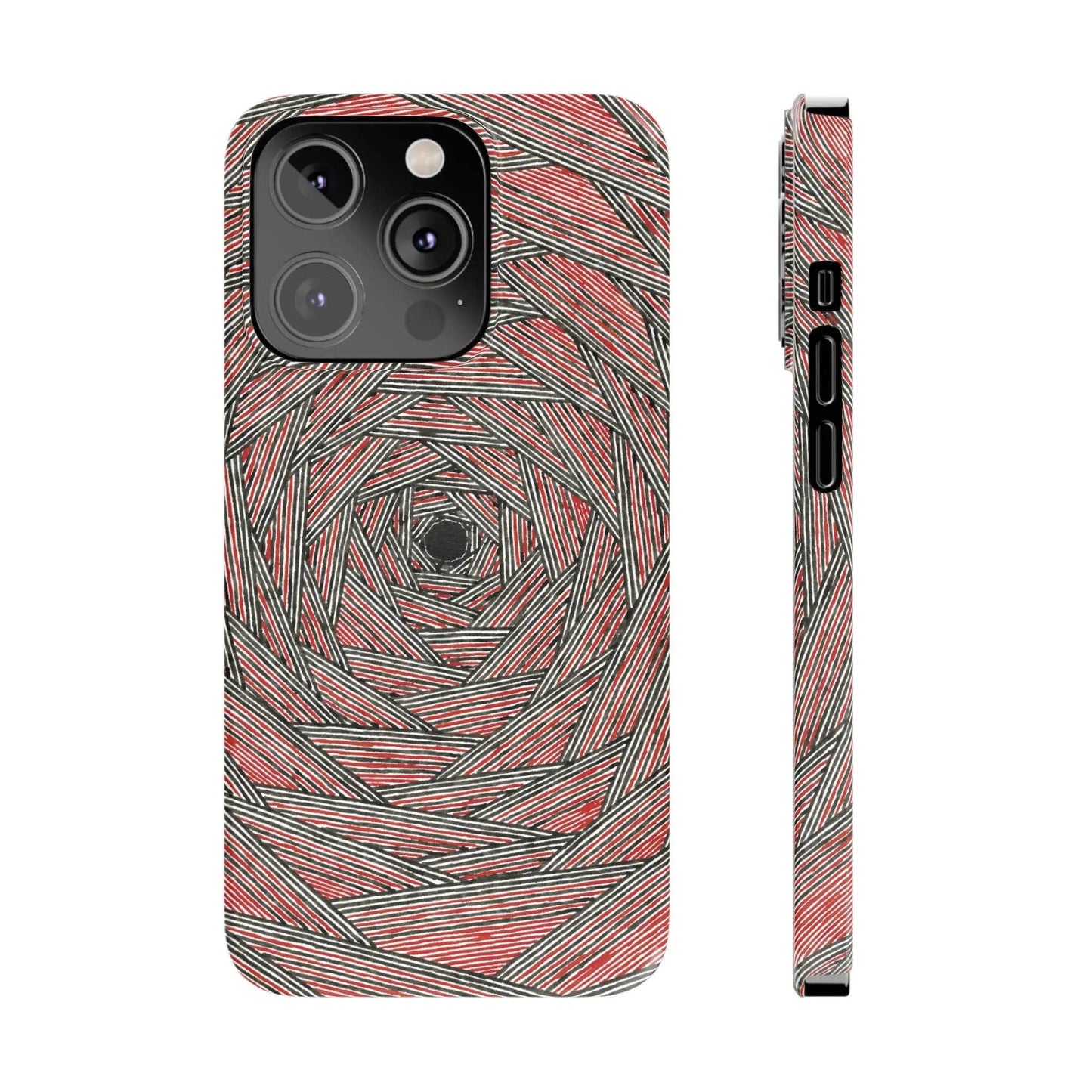 Aperature Glossy Phone Case Printify