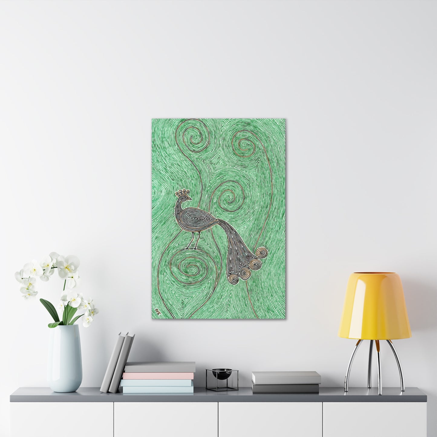 Peacock Canvas Print