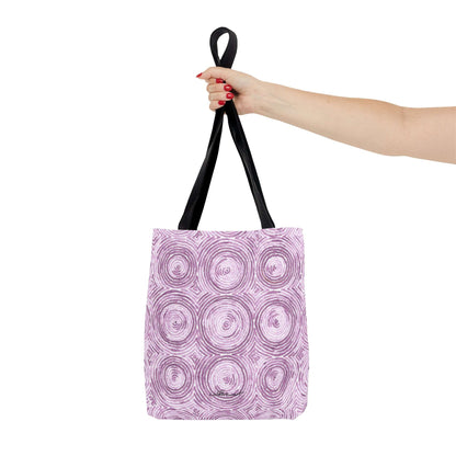 Bougainvillea Circles Tote Bag Printify