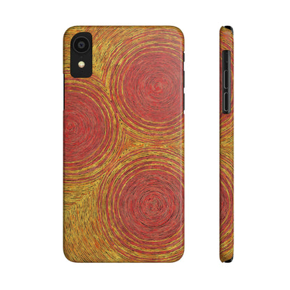 Fingerprints of the Sun Glossy Phone Case Printify