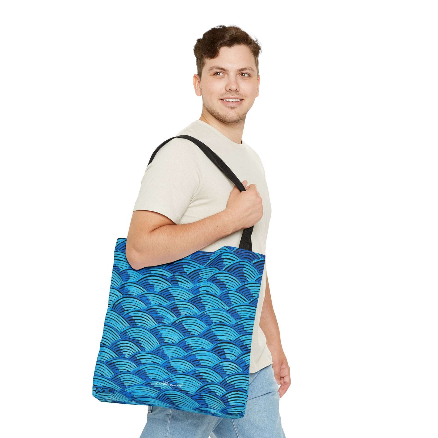 Blue Waters Tote Bag Printify