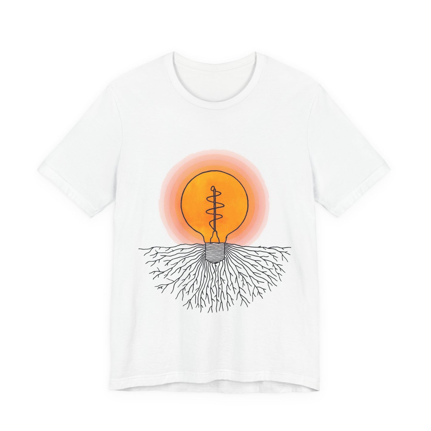 Incandescent Genesis Orange Classic Jersey Short Sleeve Tee