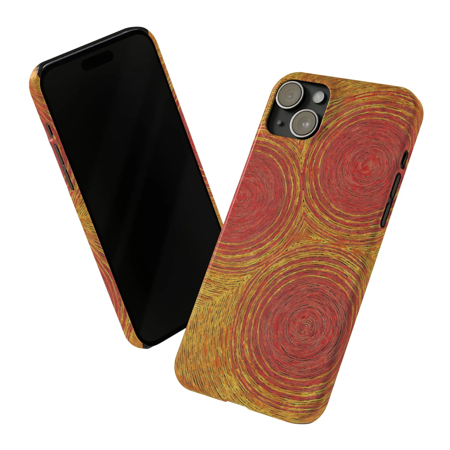 Fingerprints of the Sun Glossy Phone Case Printify