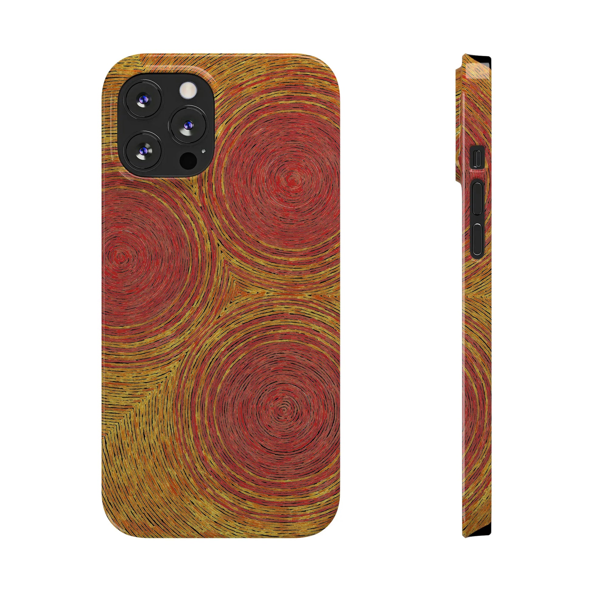 Fingerprints of the Sun Glossy Phone Case Printify