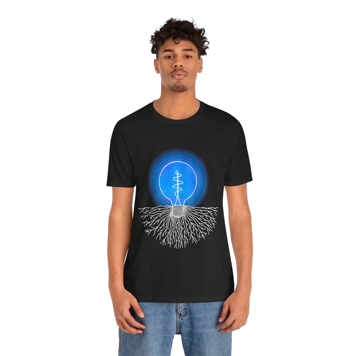 Incandescent Genesis Blue Jersey Short Sleeve Tee