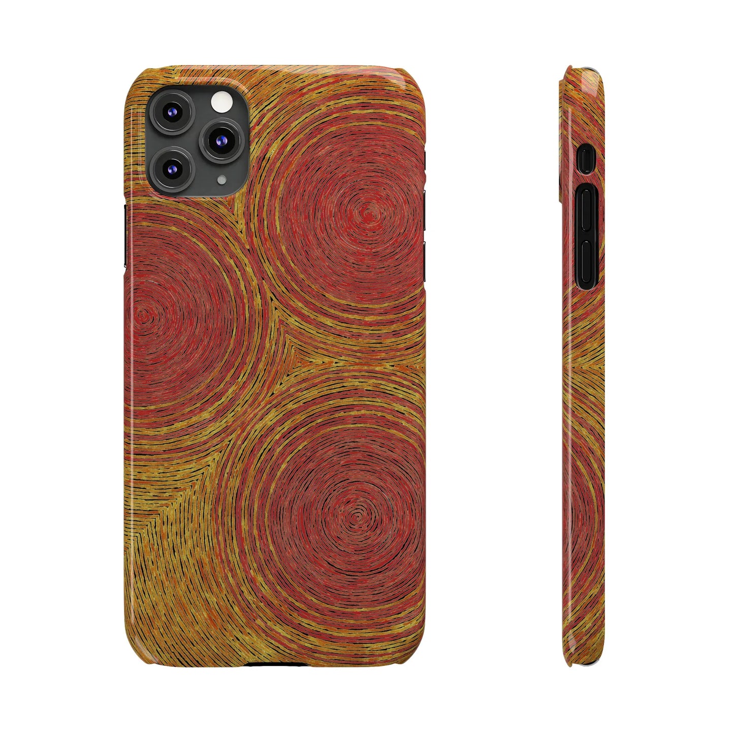 Fingerprints of the Sun Glossy Phone Case Printify