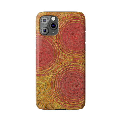 Fingerprints of the Sun Glossy Phone Case Printify