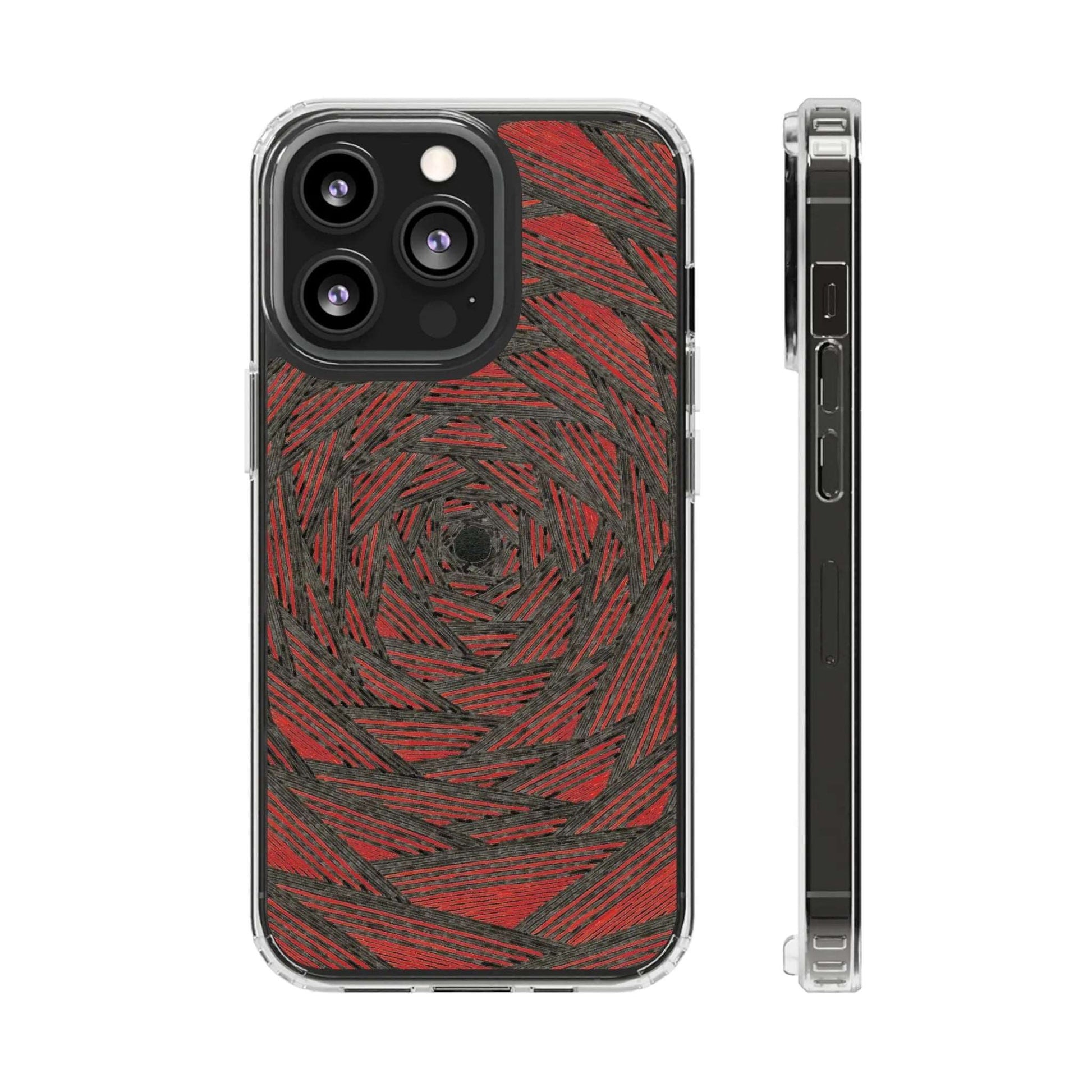 Aperature Clear Phone Case Printify