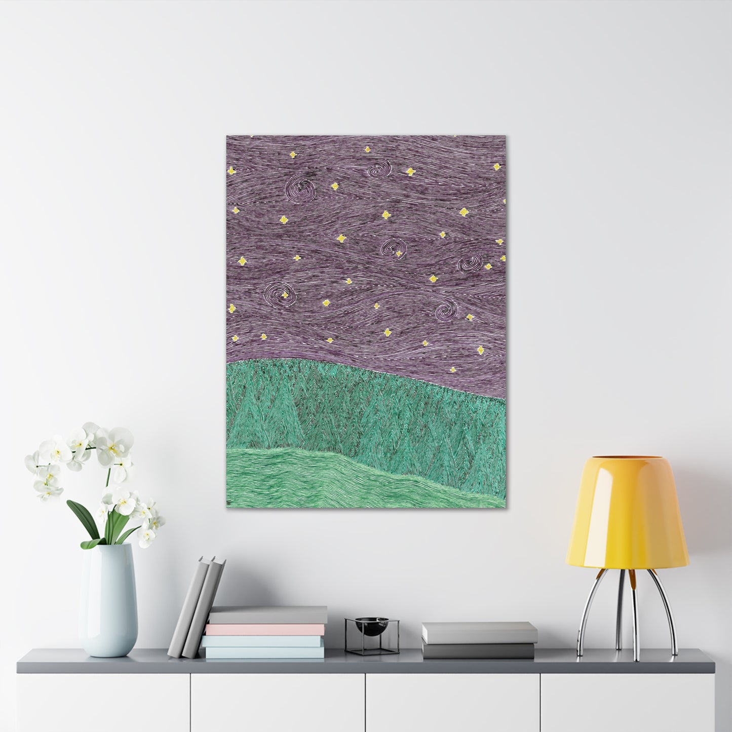 Starry Skies Canvas Print