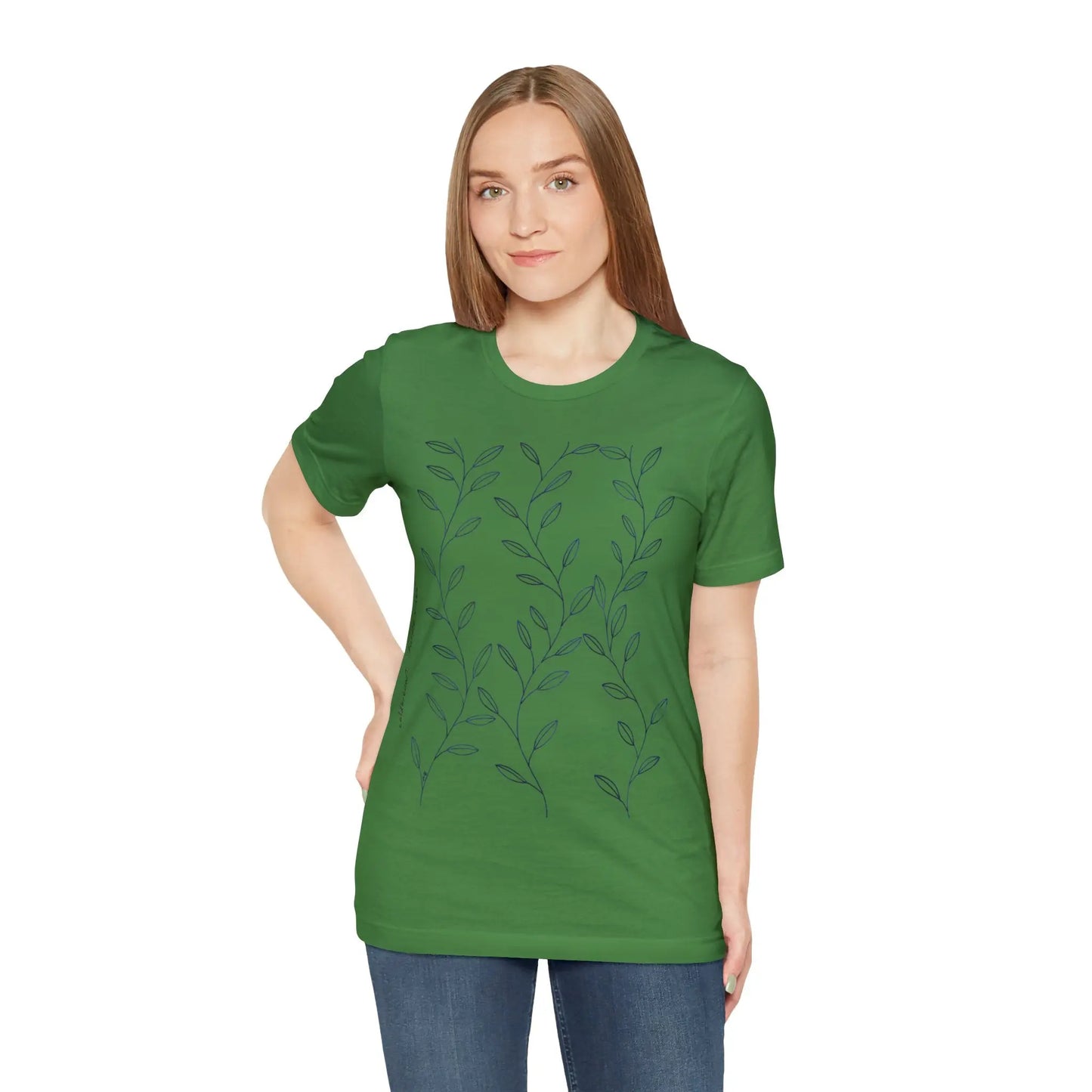 Purple Vines Unisex Cotton Shirt Printify