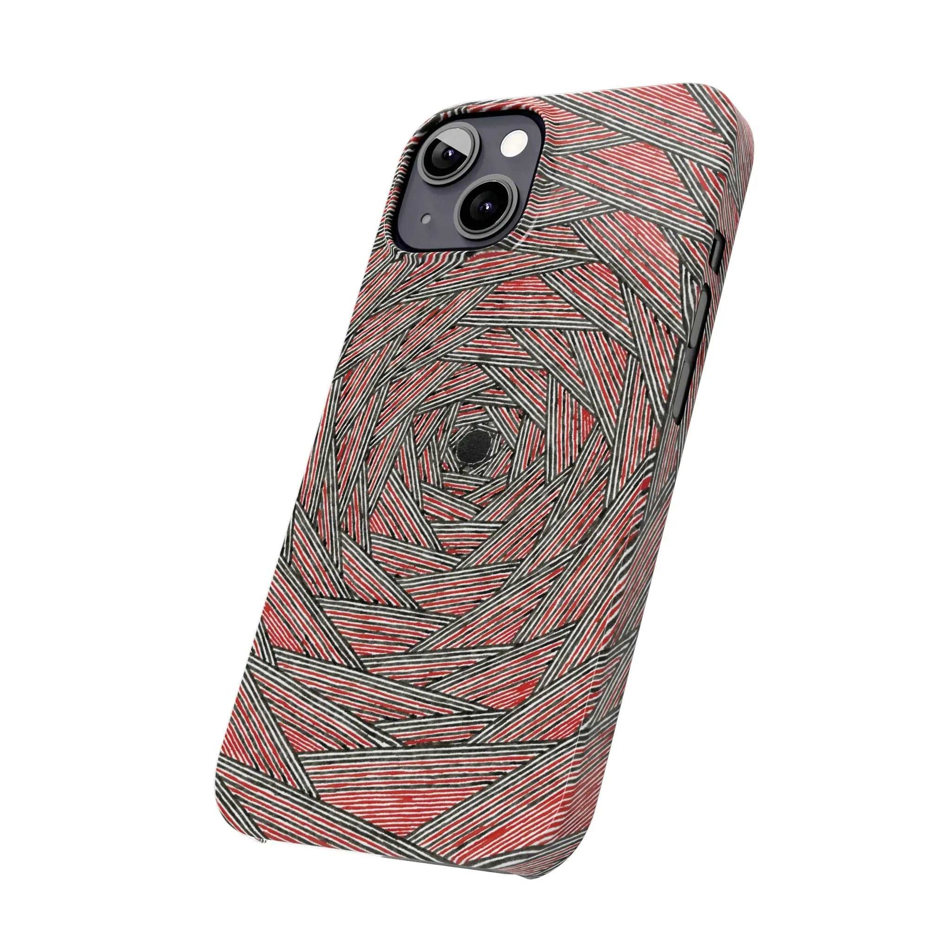 Aperature Glossy Phone Case Printify