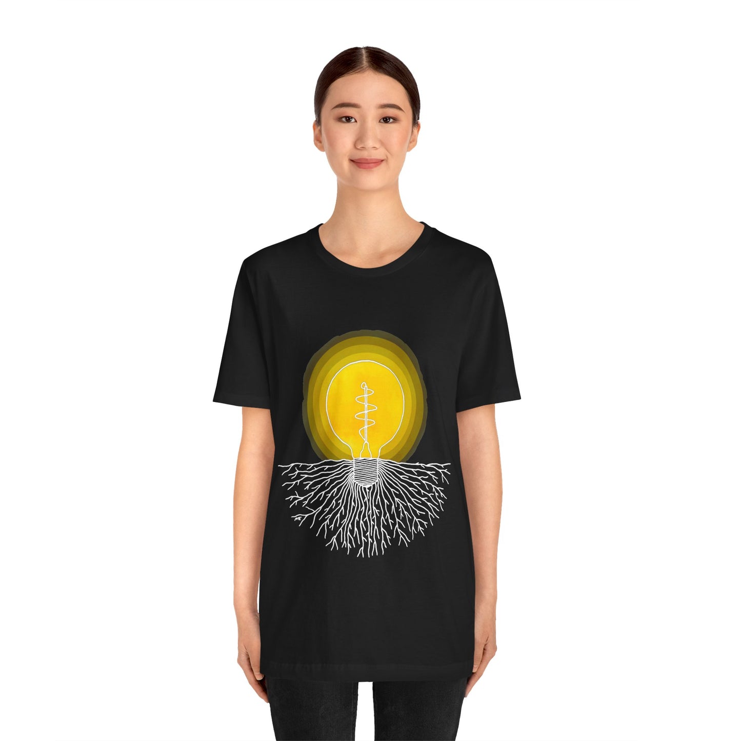 Incandescent Genesis Yellow Classic Jersey Short Sleeve Tee