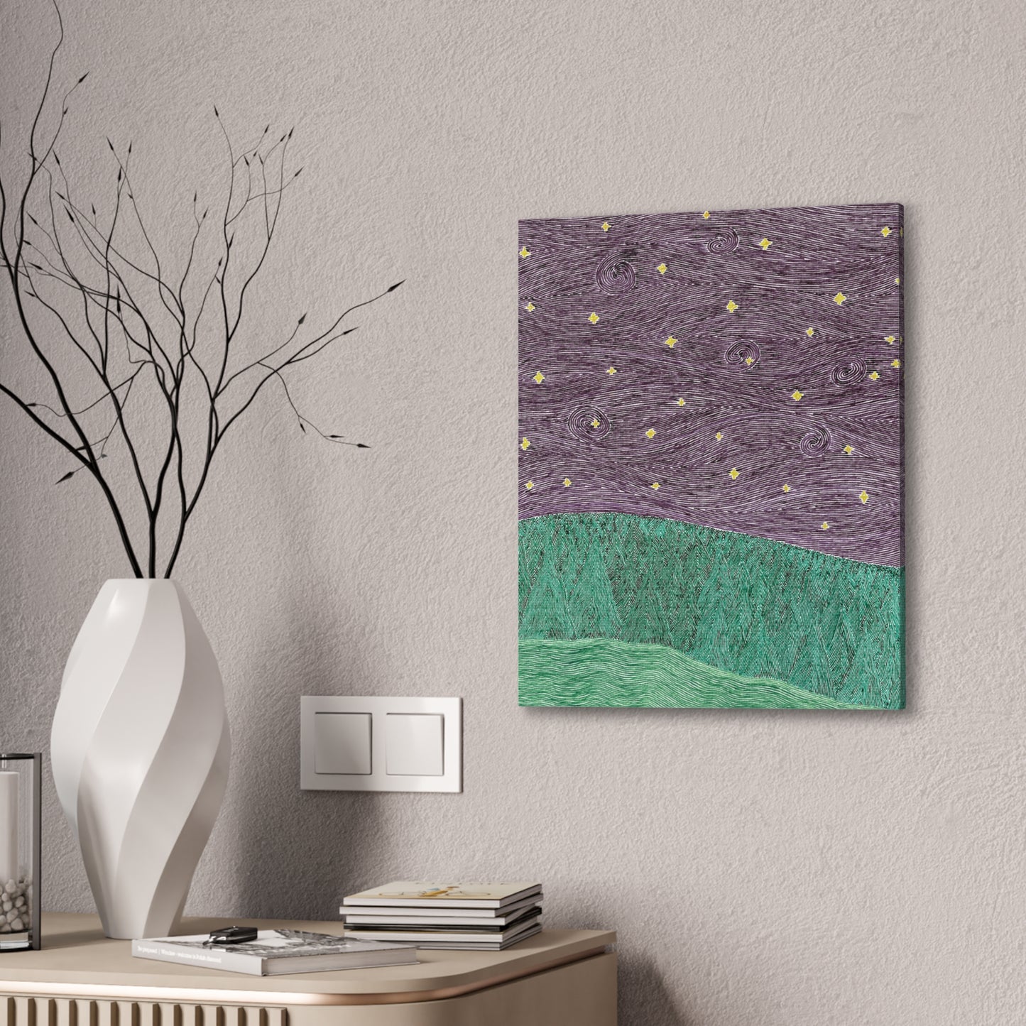 Starry Skies Canvas Print