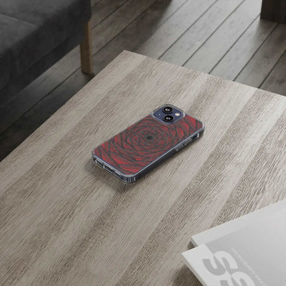 Aperature Clear Phone Case Printify