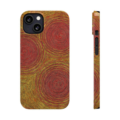 Fingerprints of the Sun Glossy Phone Case Printify