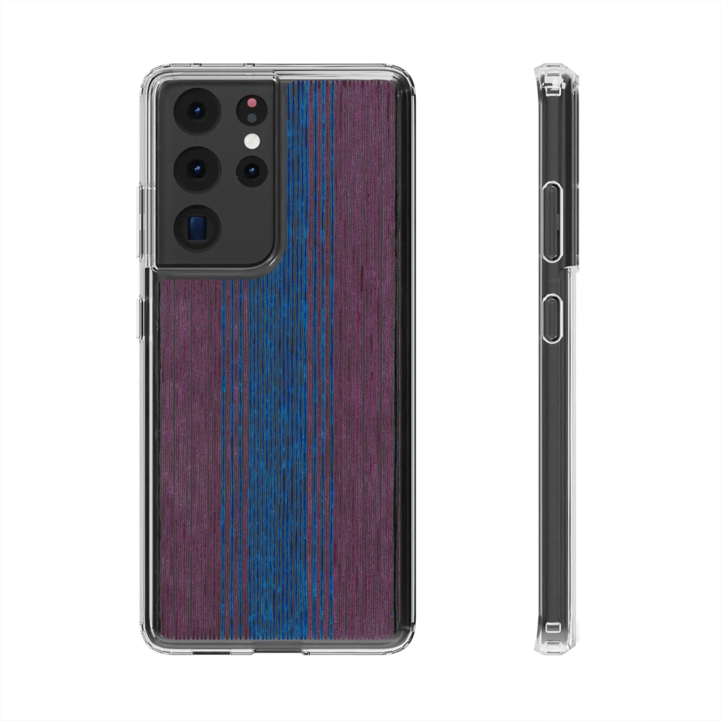 Faded Clear Phone Case Printify