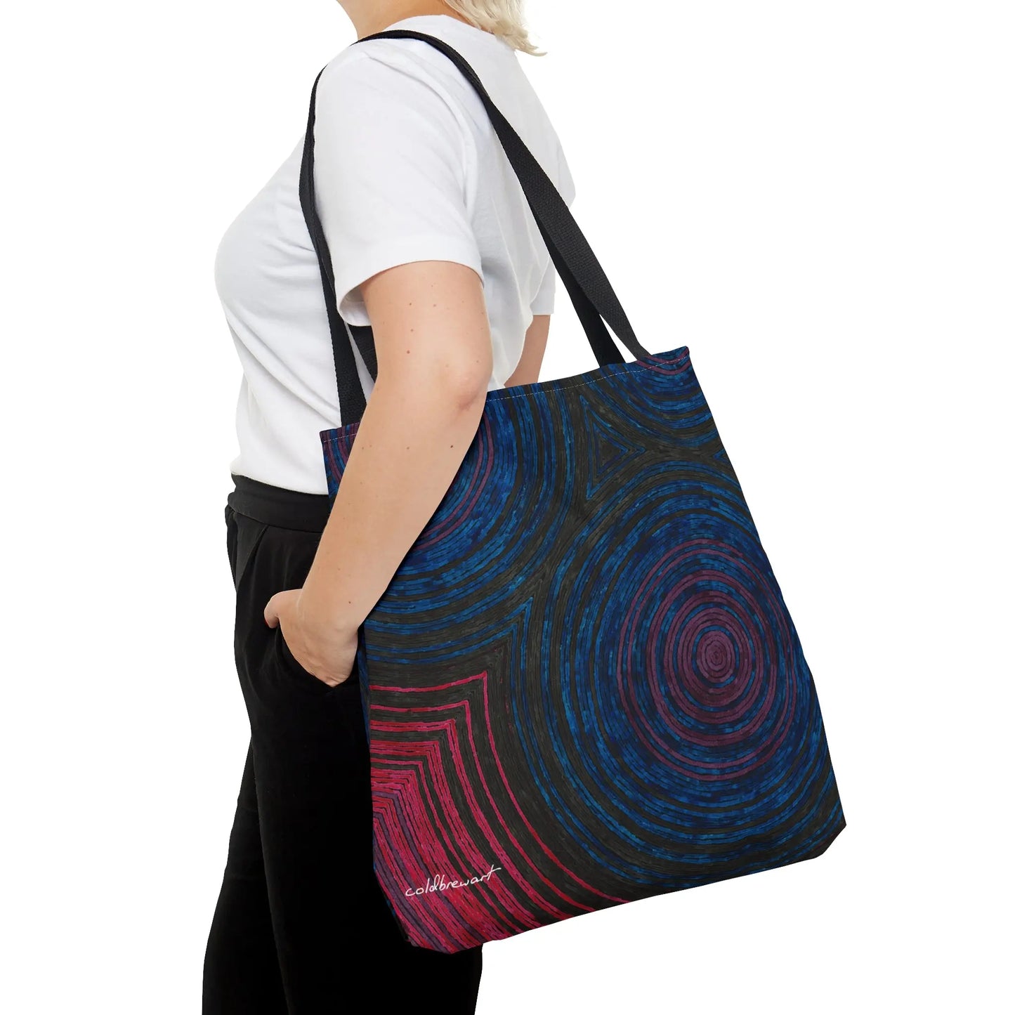 Fingerprints of the Moon Tote Bag Printify