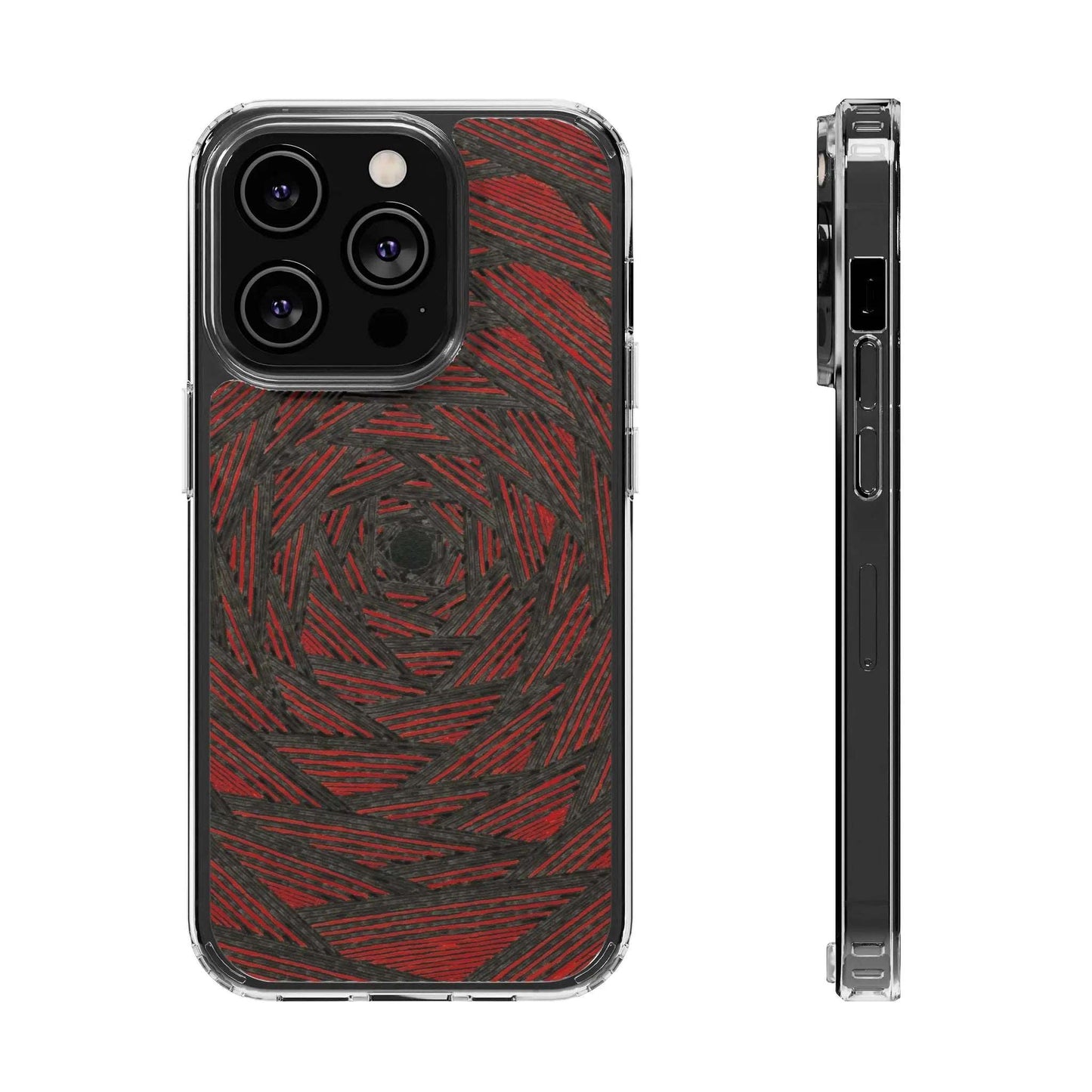 Aperature Clear Phone Case Printify