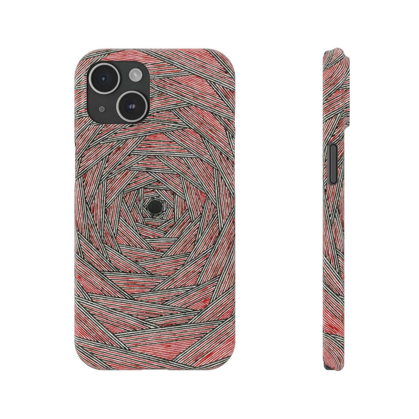 Aperature Glossy Phone Case Printify