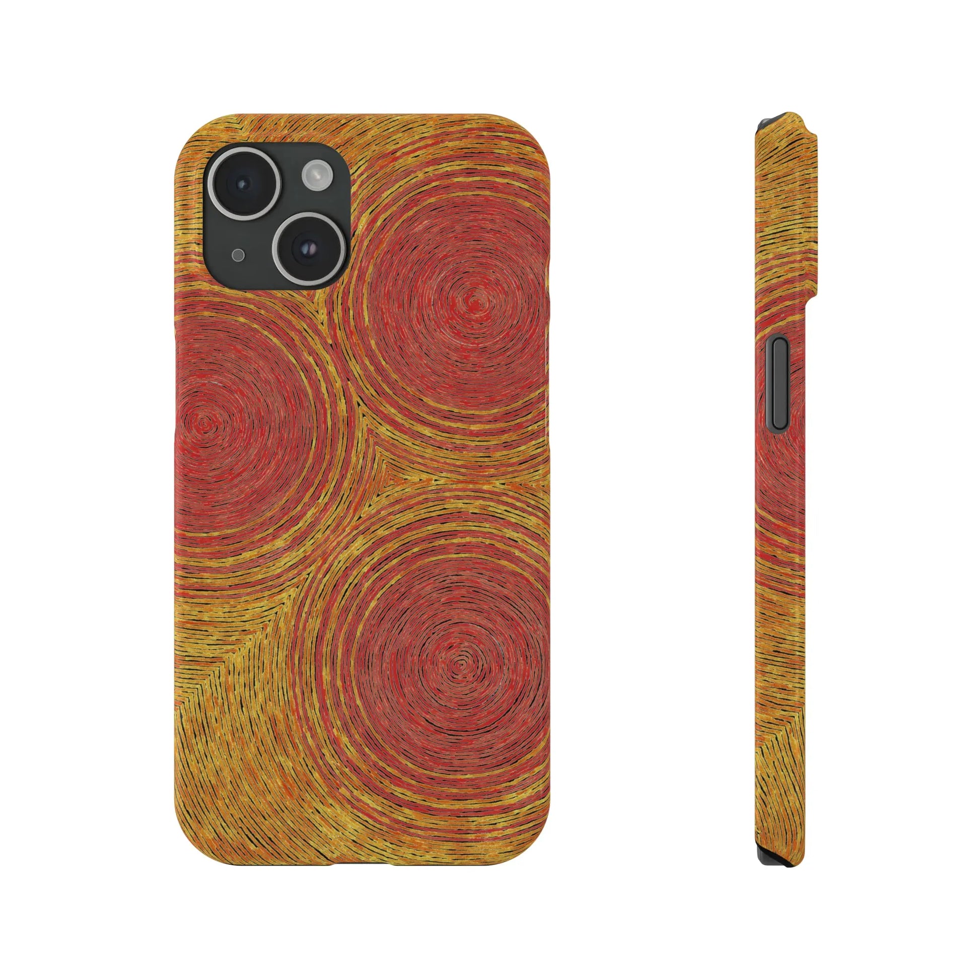 Fingerprints of the Sun Glossy Phone Case Printify