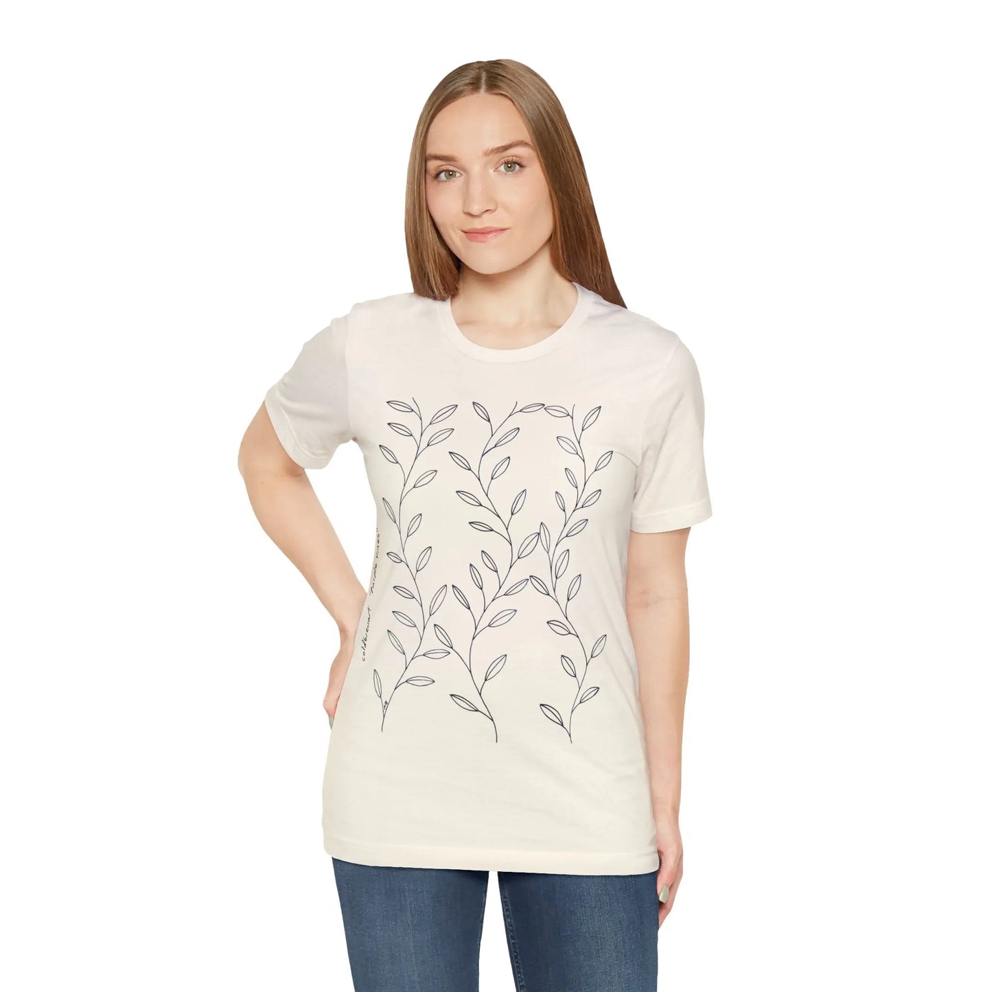 Purple Vines Unisex Cotton Shirt Printify